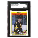 1982-83 OPC Ray Bourque #7 Graded SGC 96 Mint