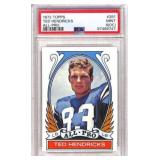 1972 Topps Ted Hendricks #281 All-Pro PSA 9/OC