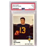 1961 Fleer Don Maynard #215 Graded PSA 3