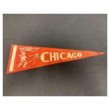 Vintage Chicago Cubs Felt Pennant 15'