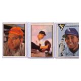 5 Vintage Baseball Cards, 1950s