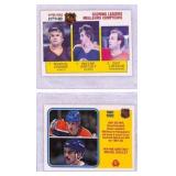 Two O-Pee-Chee NHL Hockey Cards, 1979-1982