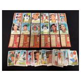 (50) 1969 Baseball Trading Cards
