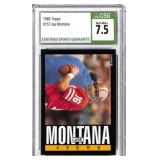1985 Topps Joe Montana #157 Graded CSG 7.5