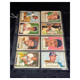 16 1952 Topps Baseball Cards