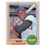 1968 Topps Willie McCovey Baseball Card #290