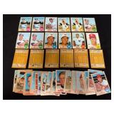 (50) 1968 Baseball Trading Cards