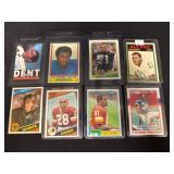 Seven Vintage Football Rookie Cards