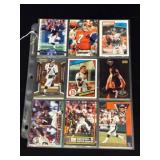(27) John Elway Football Trading Cards