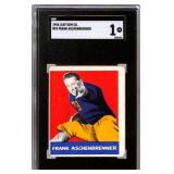 1948 Leaf Gum Co. Frank Aschenbrenner SGC 1