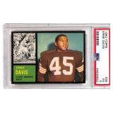 1962 Topps Ernie Davis Rookie PSA 5