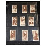 (9) 1938 Churchman's Boxing Cards