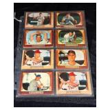 1955 Bowman Baseball Card Lot (24 Cards)