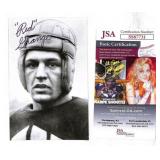 Signed Photograph of ï¿½Redï¿½ Grange JSA COA