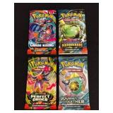 4 Pokï¿½mon Booster Packs