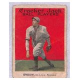 1914 Cracker Jack Baseball Robert Groom