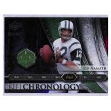 2008 Upper Deck Joe Namath Game-Used 136/150