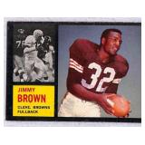 1962 Topps #28 Jim Brown Football Card