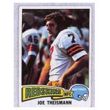 1975 Topps Joe Theismann Rookie Crease Free