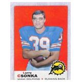 1969 Topps Larry Csonka Rookie Card #120
