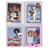 4 NFL Trading Cards, 1970s-1980s