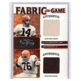 2007 Donruss Fabrics Otto Graham/Lou Groza