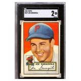 1952 Topps Joe Garagiola #227 (SGC 2)