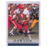 Len Dawson Autographed Upper Deck Card