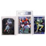(3) Terrell Davis Insert Football Cards