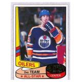 1980 Topps Hockey Card #87 Oilers Center