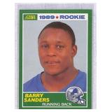 1989 Score Barry Sanders Rookie Card #257