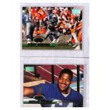 (2) 1992 Topps Stadium Club 1st Day Inserts