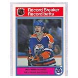 1982 O-Pee-Chee Wayne Gretzky Record Breaker Card