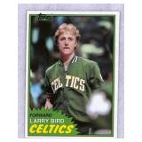 1981 Topps Larry Bird Celtics Basketball Card
