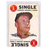 1968 Topps Mickey Mantle Game Card