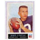 1965 Philadelphia Johnny Unitas Football Card