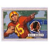 1951 Bowman Bill Dudley Rookie Card No. 144