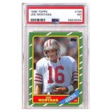 1986 Topps #156 Joe Montana PSA 7