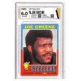 1971 Topps #245 Joe Greene Rookie HGA 6.0
