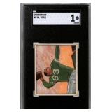 1950 Bowman Y.A. Tittle #5 SGC 1