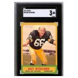 1963 Topps Ray Nitschke #96 Rookie (SGC 3)
