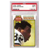 1979 Topps Ozzie Newsome Rookie PSA 7