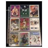 (45) Football Cards Stars and Hall of Famers