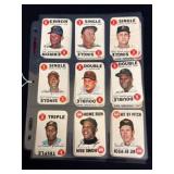 1968 Topps Baseball Game Complete Card Set