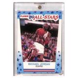 1989 Fleer Michael Jordan All-Stars No. 3 Card