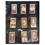 (9) 1938 Churchman Boxing Cards