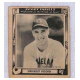 1948 Swell Sport Thrills #19 Feller Card