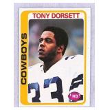 1978 Tony Dorsett Cowboys Rookie Card