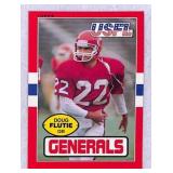 1985 Topps Doug Flutie USFL Rookie