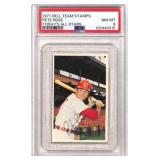 1971 Dell Team Stamps Pete Rose PSA 8